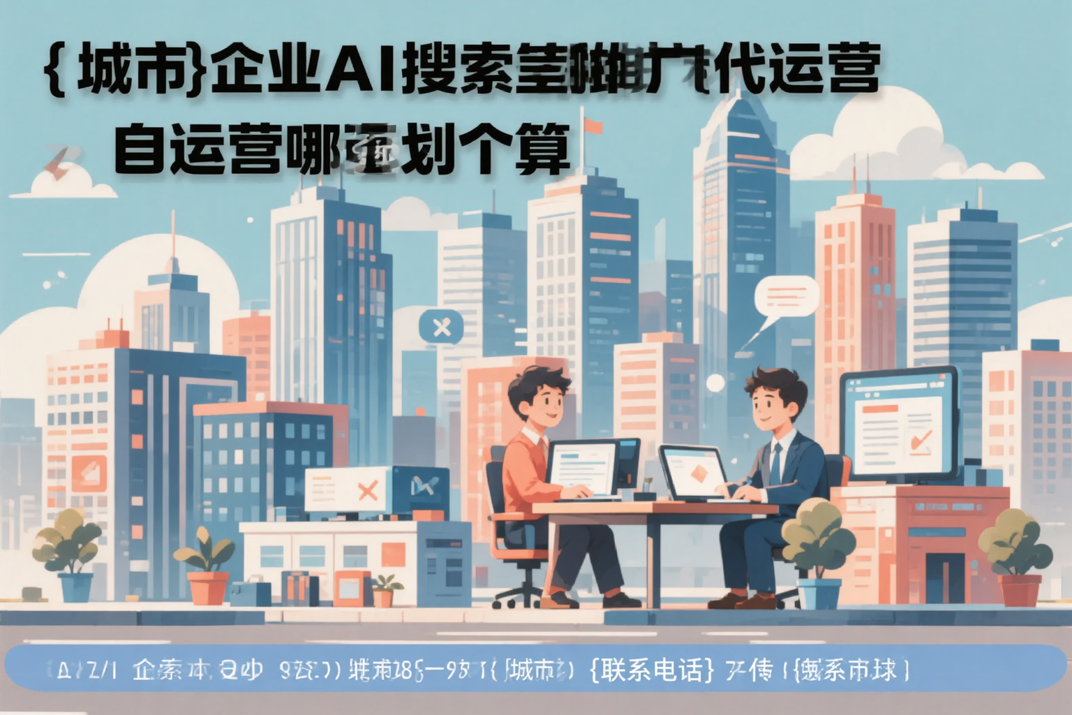 济宁企业AI搜索推广代运营和自运营哪个更划算