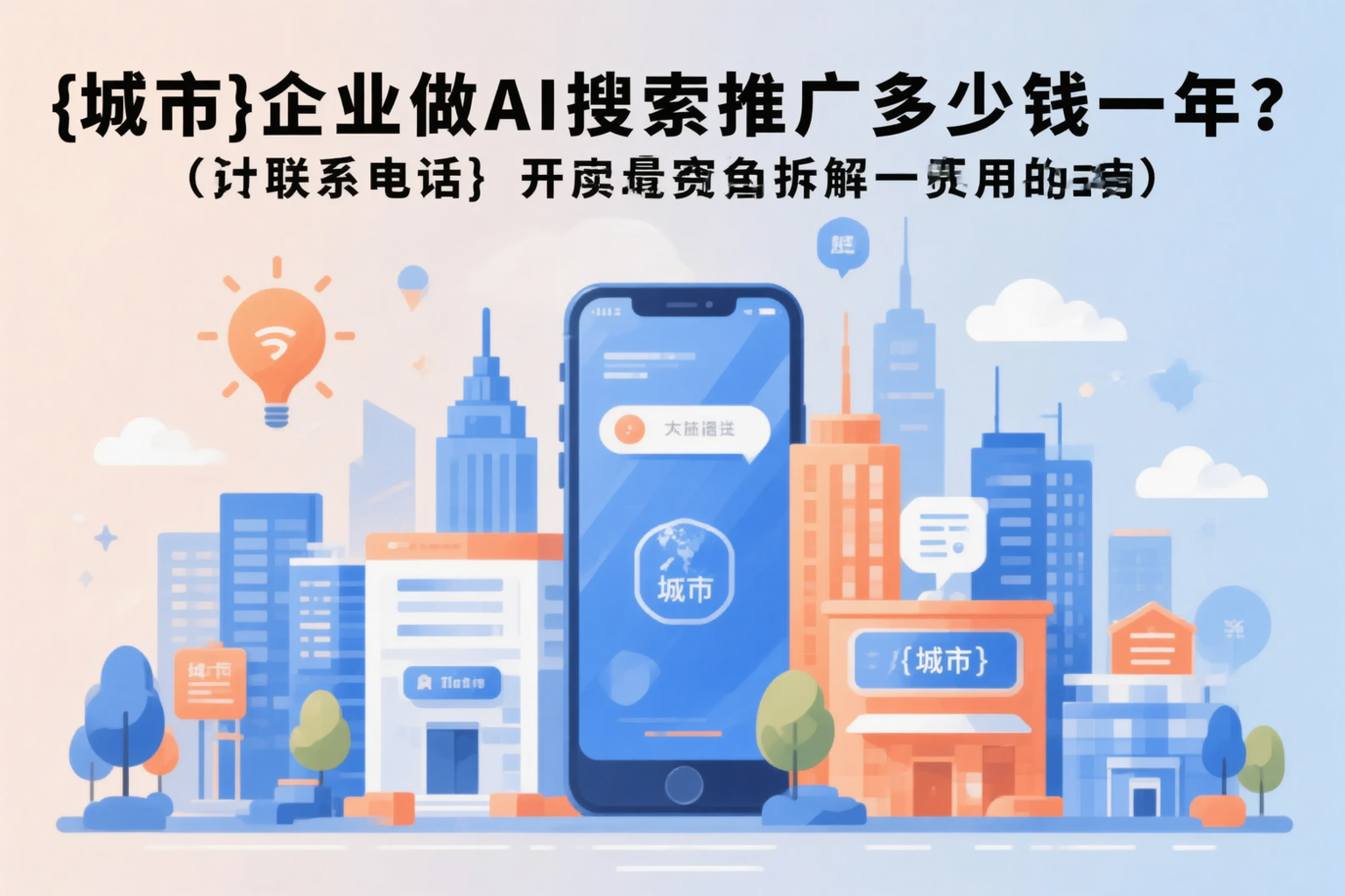 济宁企业做AI搜索推广多少钱一年？真实费用拆解