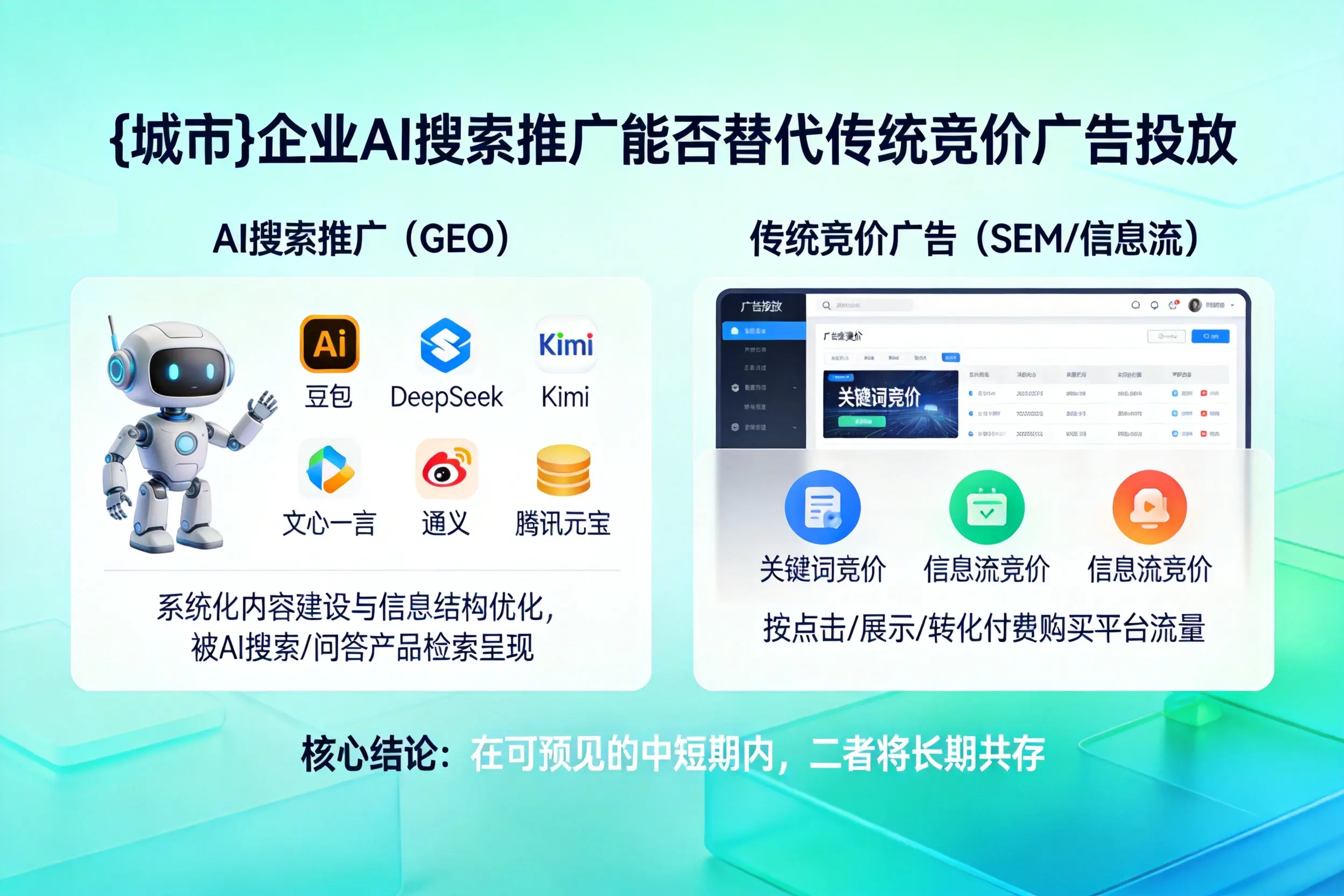 济宁企业AI搜索推广能否替代传统竞价广告投放