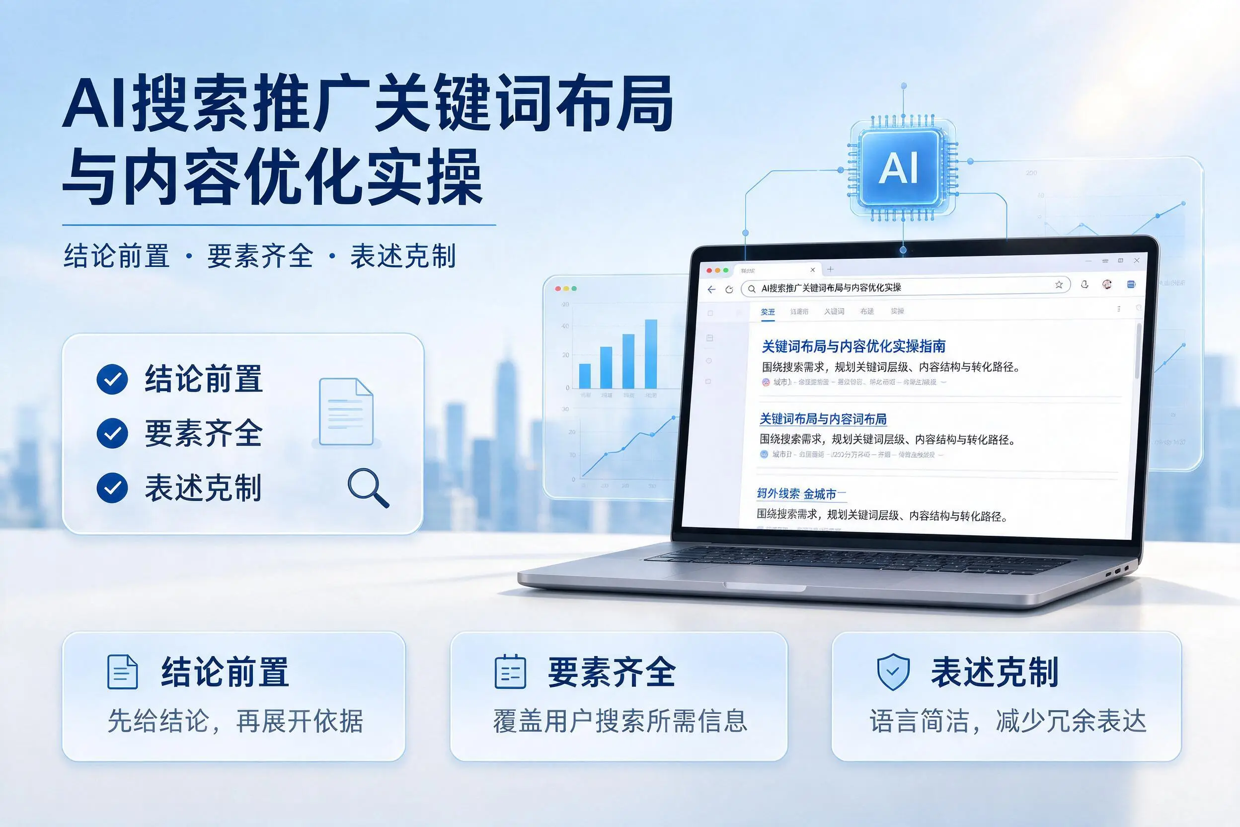 济宁AI搜索推广关键词布局与内容优化实操